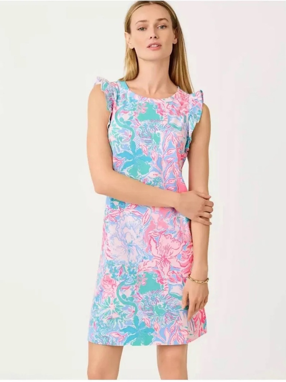 Lilly Pulitzer Women's Laina T-Shirt Dress, Size L, NWT
